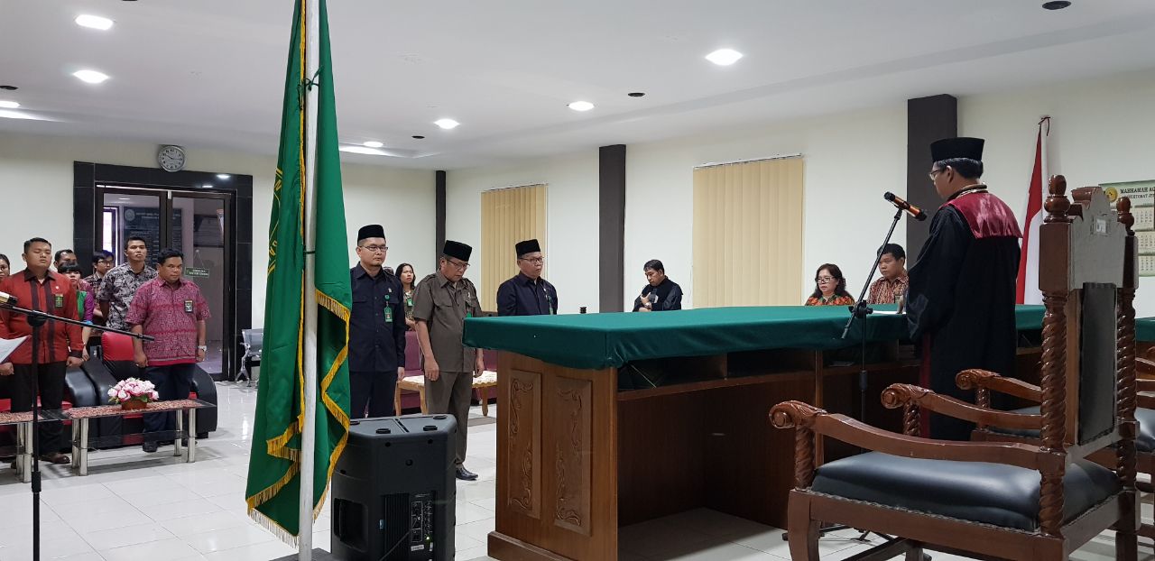 Pengambilan Sumpah Janji Panitera Muda Perdata, Panitera Muda Pidana, Panitera Muda Hukum Pengadilan Negeri Balige